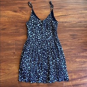 LA Hearts sun dress with key hole back